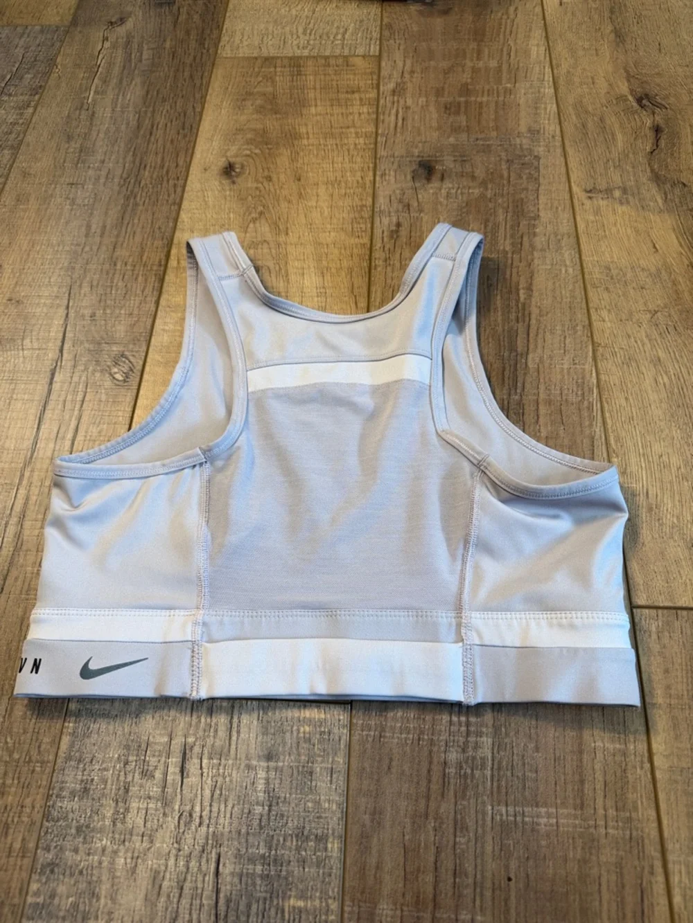 Nike Dri Fit Run Division (DVN) Light Purple Sports Bra Breathable Features Med